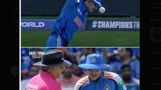 Umpire's decision to pull up Shubman Gill for controversial catch divides opinion: Atherton and Hayden weigh in